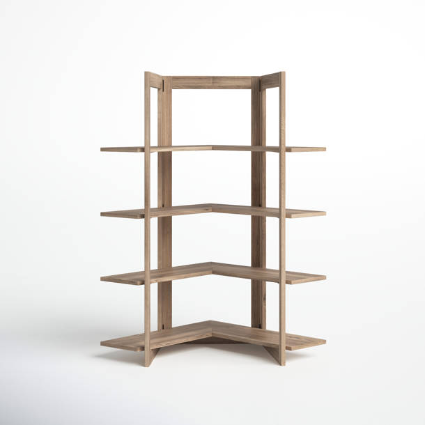 Joss & Main Siya Corner Bookcase Wayfair